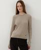 Wednesday Oasis For Woman Relaxed Basic Long Sleeve Knit_Beige(Wc25-Kn58)