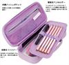 Raymay Fujii Topliner Pencil Dressy FSB149V Case, Violet,