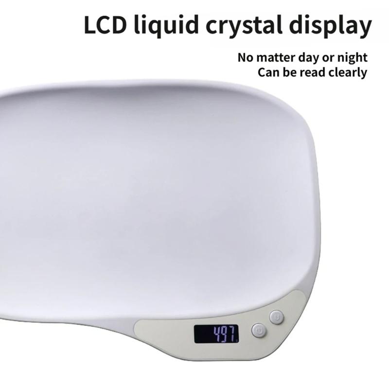 High Precisions Digital Pet Scale With 1g-15kg Capacity For Small Animals And Kitchen Use LCD Display Auto Off Function