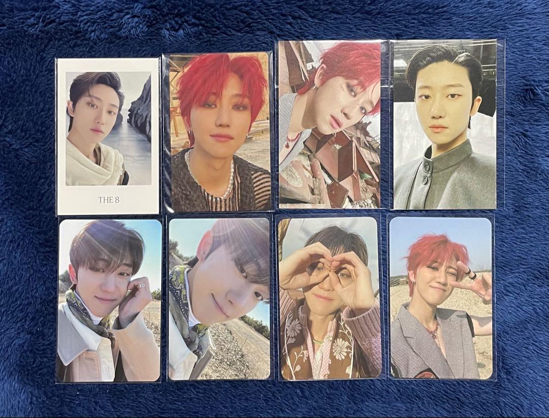 

[Б/У] Seventeen Минхао the8 торговая карточка Face the Sun