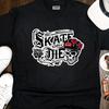 Skate or Die Skater Tee Unisex - Adult Skateboarding Skateboard T-Shirt - SKATE