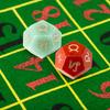 1 Piece Astrological Dices 12 Sided Crystal Polyhedral Dice Astrology Tarot Card Constellation Divination Dices