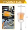 1/20PCs Universal Motorcycle Car Gas Fuel Oil Filters Fuel Delivery Tool Scooter Inner Oil Filter ATV Fuel Filter Accessories