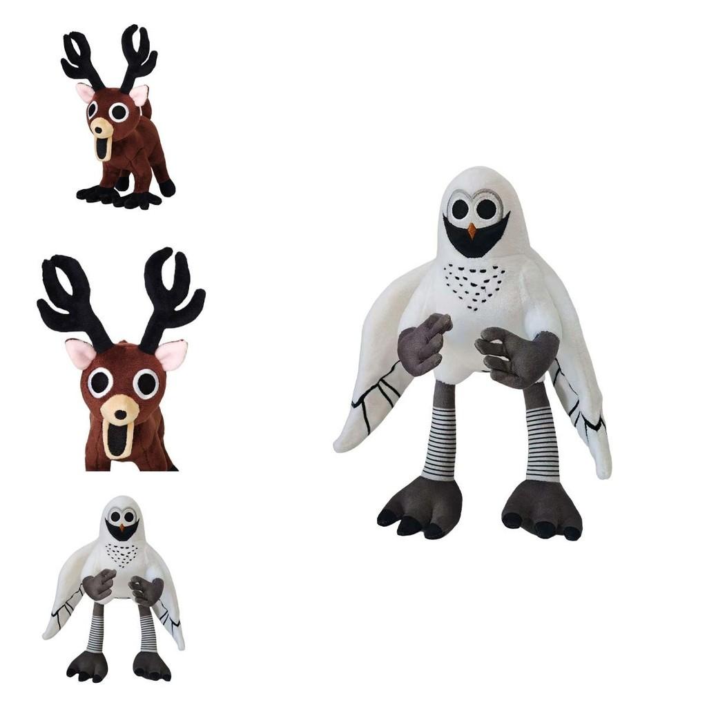 Elk Owl 99nights Terror Game Plush Doll For Collectors Gift And Horror Theme Decor