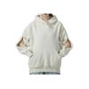 Nike Solid Color Logo Hoodie Warm Fleece Sports Sweatshirt Women Sweatshirt White FB8784-020