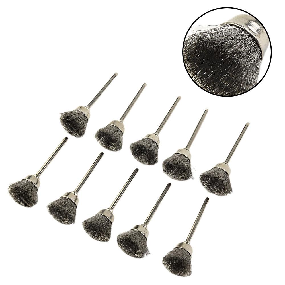 Wire Wire Brush Brush For Grinder Drill 10pcs Mini Brushes Spare Parts