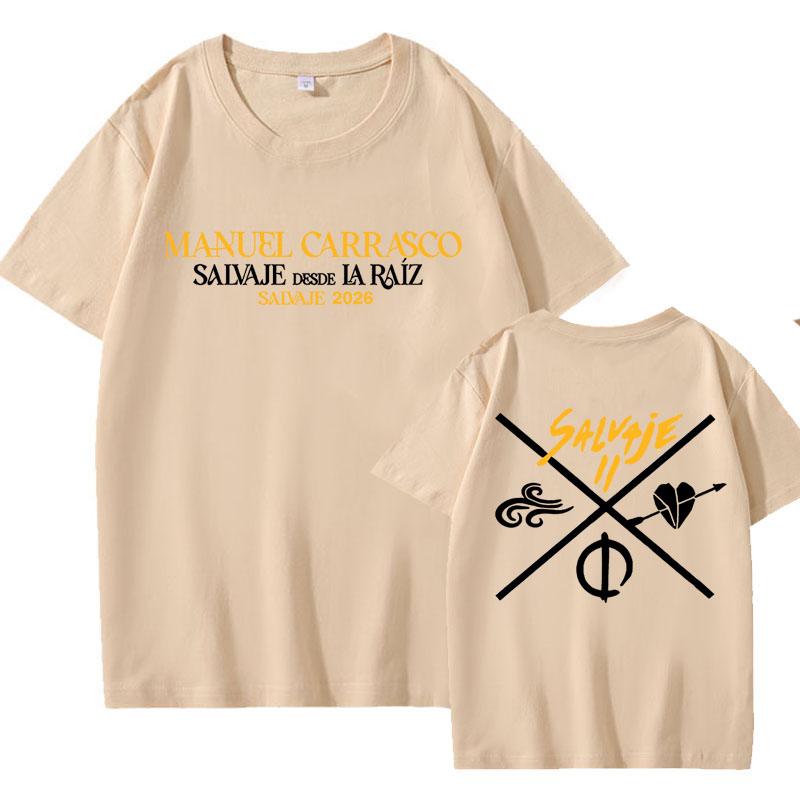 Unisexuel Carrasco Salvaje Desde Ia Raiz Tshirt Unisex Unisex Fashion Cotton Short Sleeve T Shirt Hip Hop Punk Y2k Cotton T Shirts
