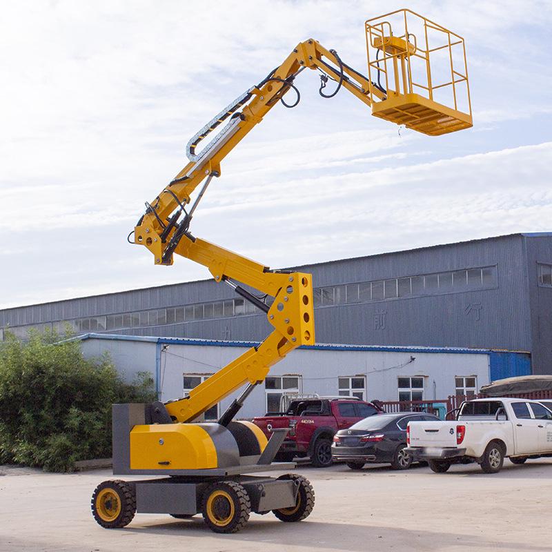 Self-Propelled Articulating Boom Lift: 8-20 Meters, 360° Rotation, Hydraulic High-Altitude Platform