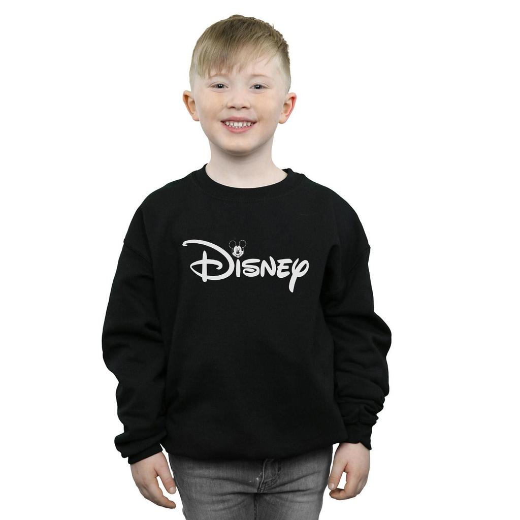 Disney Boys Mickey Mouse Head Logo Sweatshirt