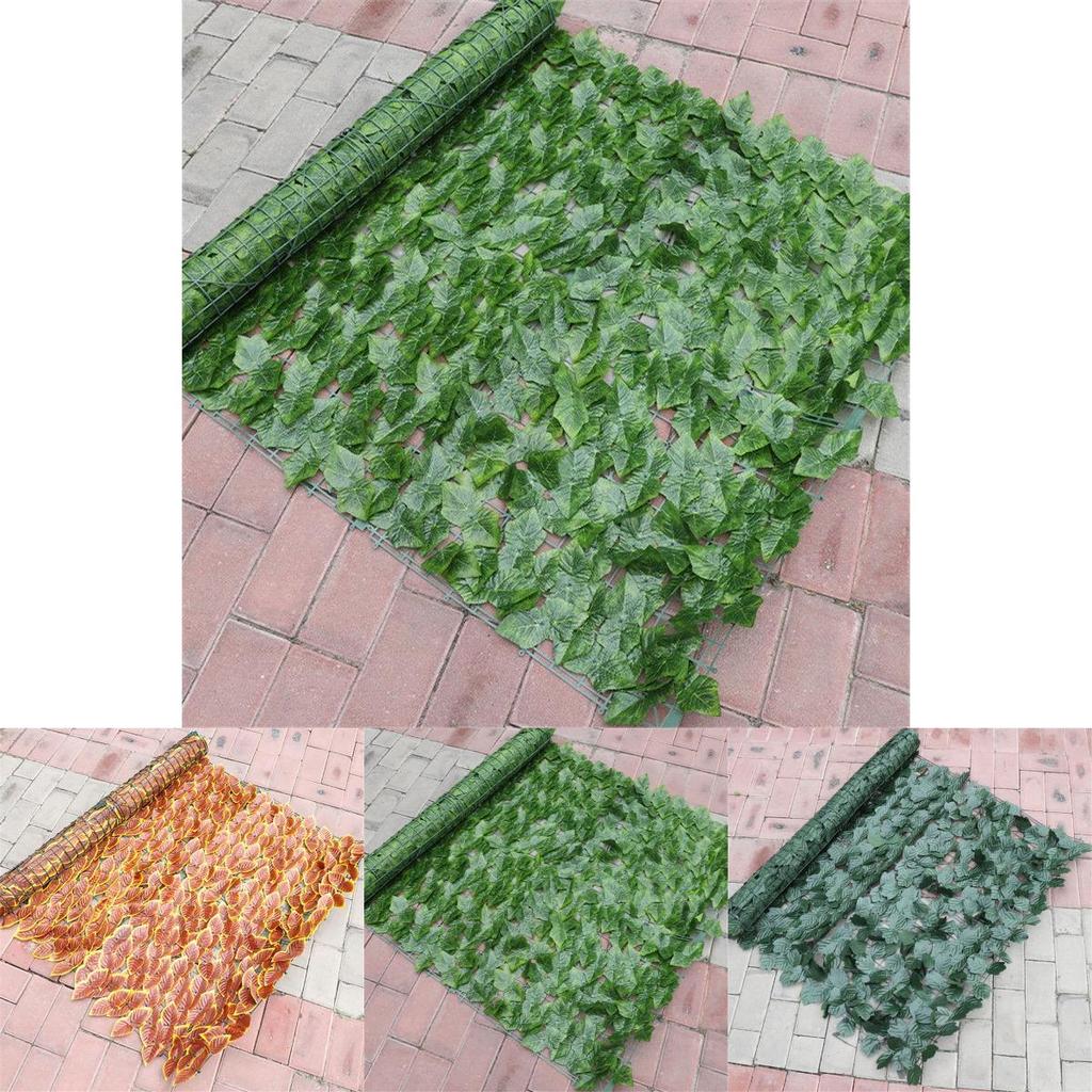 Luxurious Artificial Leaf Garden Fence Screening Roll For Ultimate Privacy And Beauty