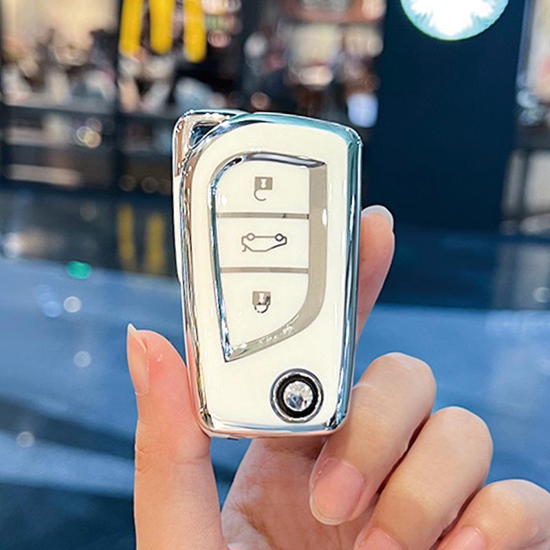 Compatible Key Covers for Toyota Corolla, Levin, Reiz, RAV4, Highlander, Wildlander.