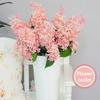 Pink Purple Artificial Silicone Lilac Flower 75 Cm Simulation Plastic Fake Flower Artificial Faux Plants Home Wedding Decoration