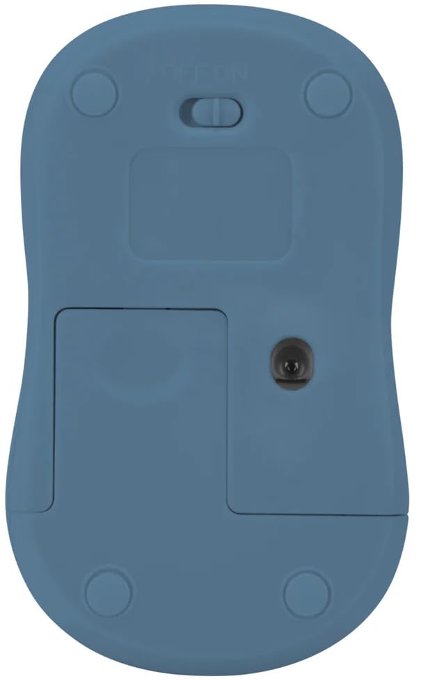 Targus W600 Wireless Optical Mouse (Blue Heaven)  Compatible with Windows and Mac  2.4 GHz  1,600 DPI  AMW60005AP-55 (Authorized Japanese Distributor)