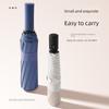Fully Automatic Umbrella, Sunshade, Sun Protection, Uv Protection, Lightweight, Portable, Dual-Use for Sun and Rain, Folding Umbrella, Japanese-Style