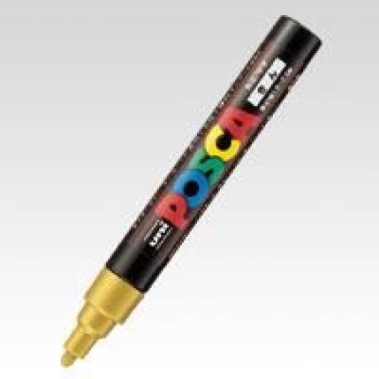 Mitsubishi Pencil Posca Gold 25 Set of 10 PC-5M PC5M.25