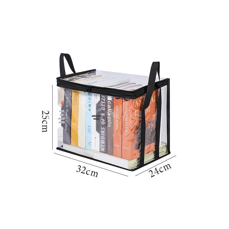 Student Book and Toy Organizer - Foldable Storage Box for Clothes and Books