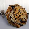 1PC Tiger Print Automatic Open/close, All-Season Portable Folding Umbrella for Women & Men yy250919163