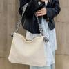 New Arrivals Open Run Women Summer Straw Strap Knit Shoulder Bag
