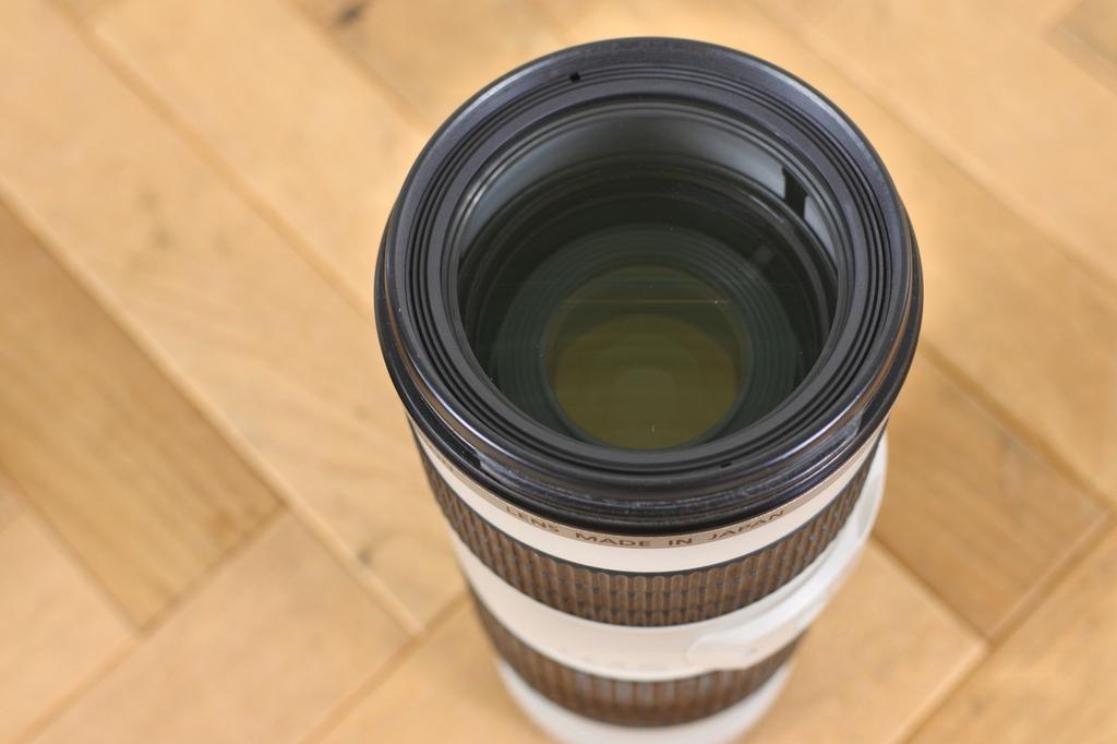 Canon EF 70-200mm f/4 L IS USM Lens with Hood/Caps from Japan