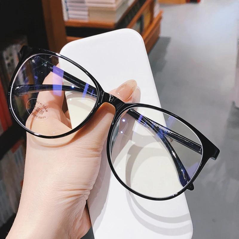 Transparent Frame Square Finished Myopic Glasses Women Men Clear Lens Shortsighted Eyeglasses Diopter 0-1.0-1.5-2.0-2.5-3.0-6.0
