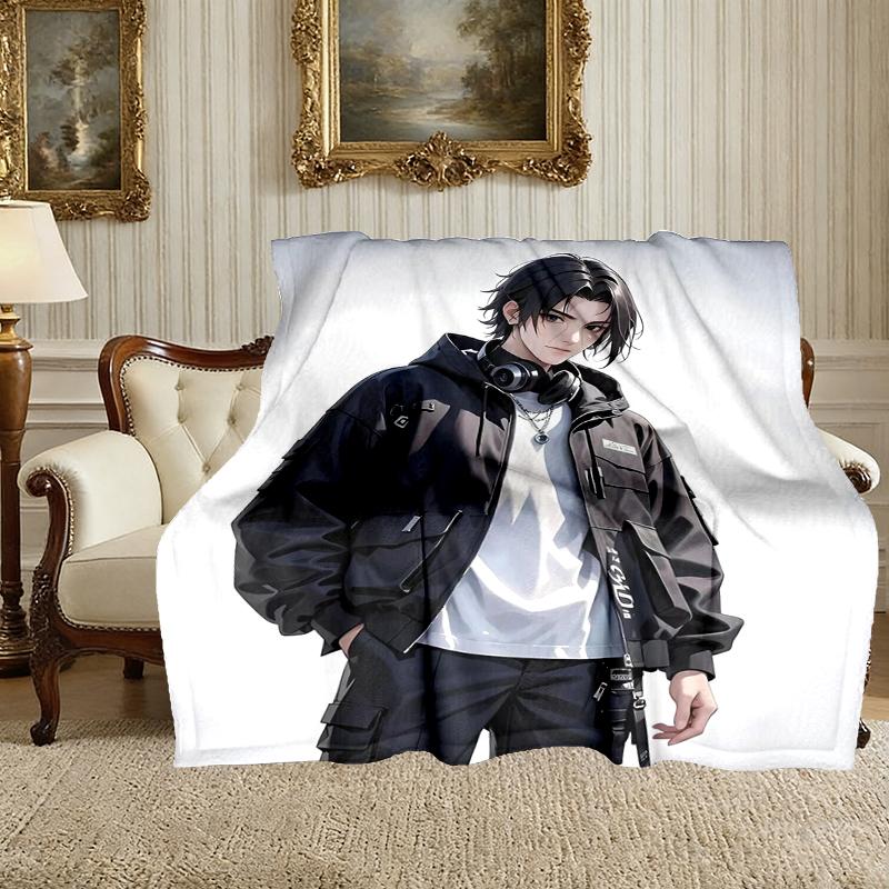 [naruto Blanket] Creative Blanket for Women Men Family Friend on Birthday Mothers Fathers Day Valentines Day