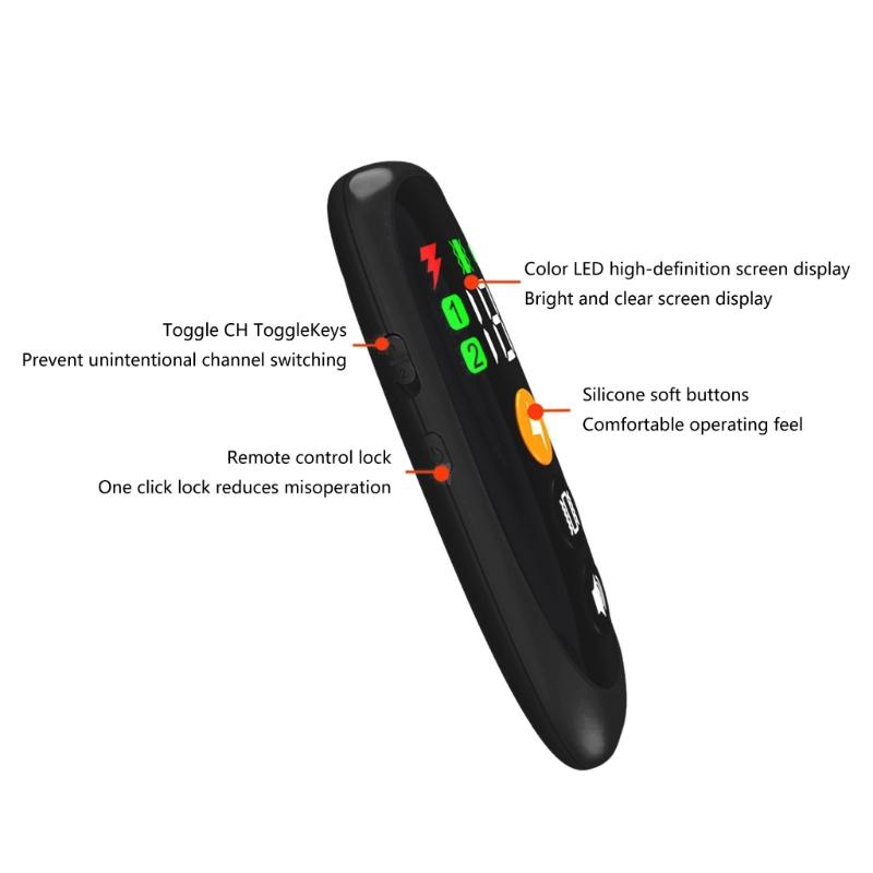 Electric Dogs Anti-bark Training Collar Pet Remote Control Anti-barking Supplies