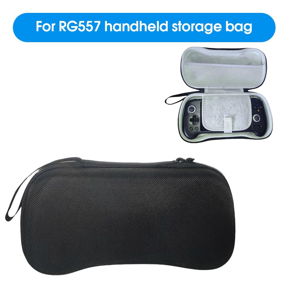 For Anbernic RG557/RG556 Handheld Carrying Bag Dust Proof Game Console Storage Case Console Travel Storage Bag Game Accessories