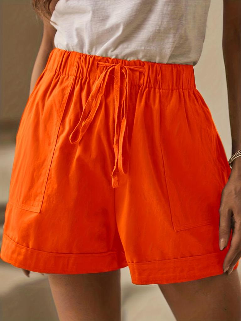 2024 Slimming Multi-color Women's Sporty Casual Summer Shorts - European & American Fashion