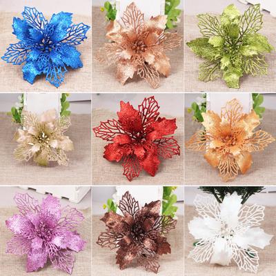 High Quality Artificial Christmas Flower Weather-resistant Reusable Wide Application