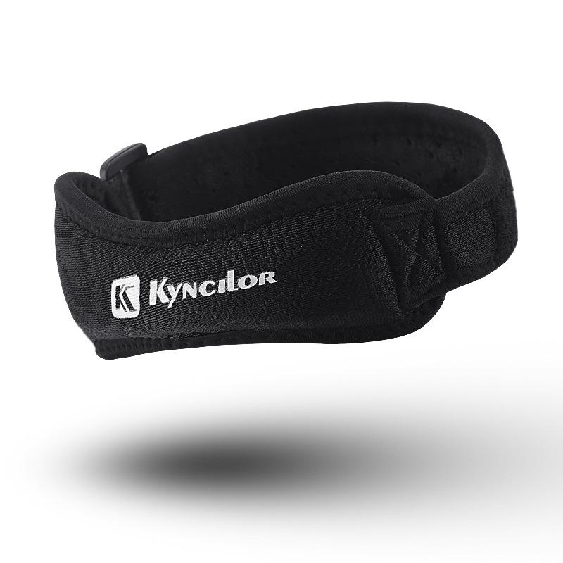 Breathable Compression Patella Strap: Anti-Slip, Shock-Absorbing Knee Protector for Running