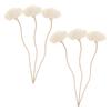 6 Stück Diffusor mit Stäben Ätherisches Öl Aromatherapie Flüchtige Diffusoren für Zuhause Faserblume