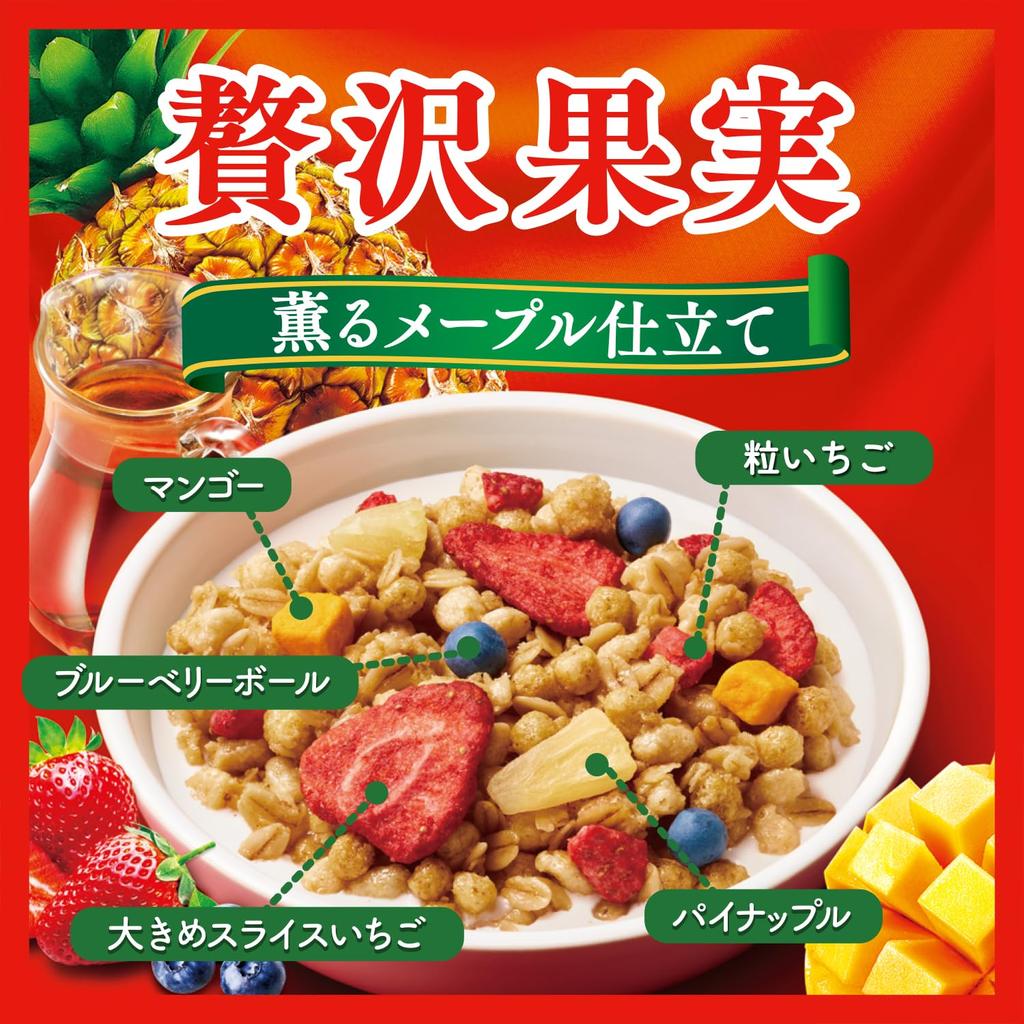 Nissin Cisco Gorogura Luxury Fruit 280g x 6 bags
