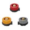 Pack of 2 Camping Stove Adapter Portable Cylinder Burner Valve Converter Outdoor Hiking Survival Cooking Accessory