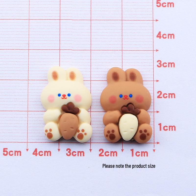 Mika DIY Small Animal Cartoon Resin Sticker Kit for Phone Cases and Cups