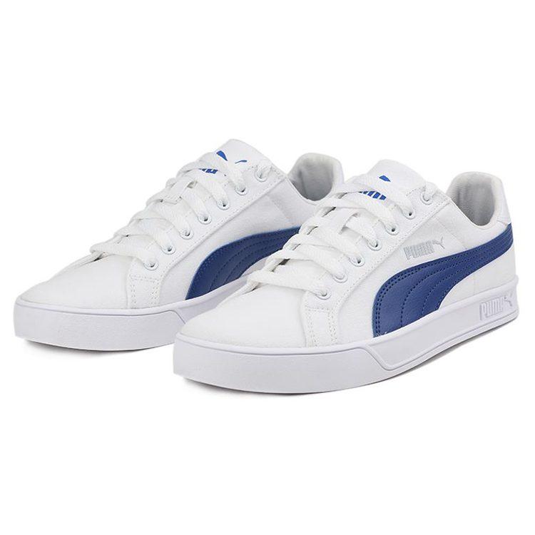 PUMA Smash Vulc Canvas 'White Limoges' 374754-04