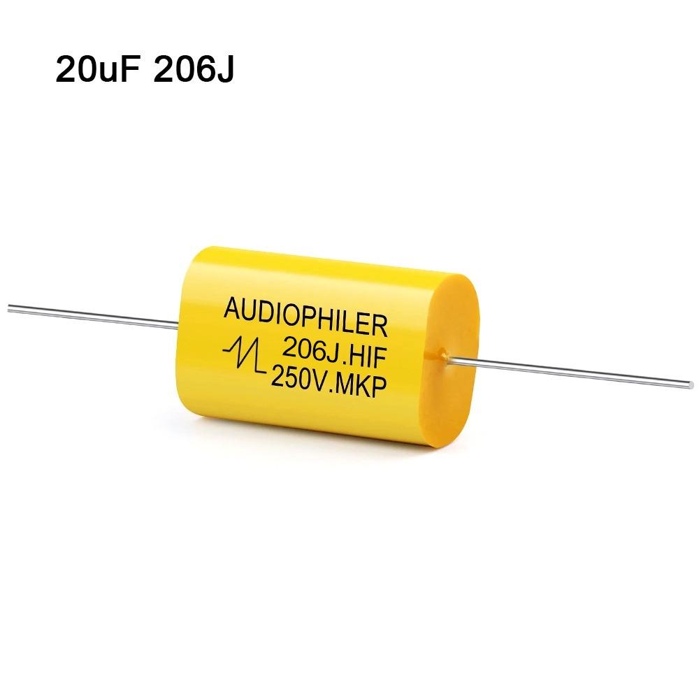1Pcs Non-polar Polypropylene Capacitor  for Audio Fever Speaker Amplifier Frequency Division Circuit