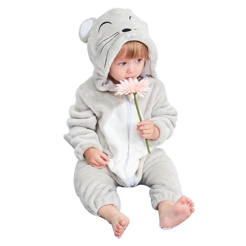 Newborn Baby Child Animal Jumpsuit Performance Wear Baby Cute Crawling Suit Baby Flannel Pajamas Costumes