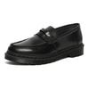 Dr. Martens Penton Leather Round Toe Platform Loafers Unisex loafers Black 25015001