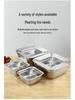 304 Stainless Steel Deep Perforated Colander Basin - Square Drip Basket for Straining & Washing Vegetables/Oil/Braised Dishes