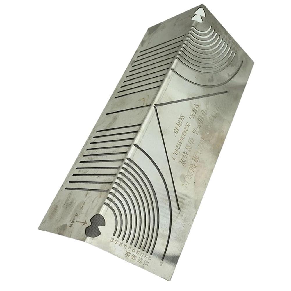 Vinkelbue Markeringsverktøy Rørskjæreguide Justerbart Rørmarkerings Sveiseverktøy Linjetegningsverktøy for Metallarbeid Ingeniørfag