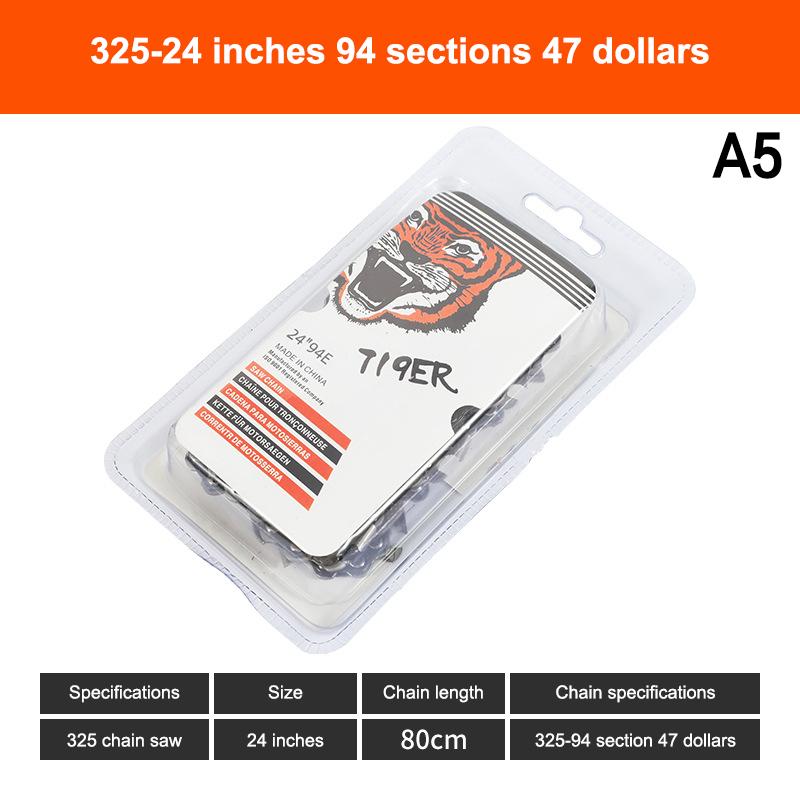 §12/16/18/20/22/24 Inch Saw Chainsaw Chain Wear-resistant Chainsaw Blade High Hardness Drive Right Angle Chainsaw