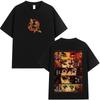Anime Demon Slayer Hashira Mitglieder Augen Grafik T-Shirt Herren Damen Mode Übergroßes T-Shirt Herren Freizeit Baumwolle Vintage T-Shirts