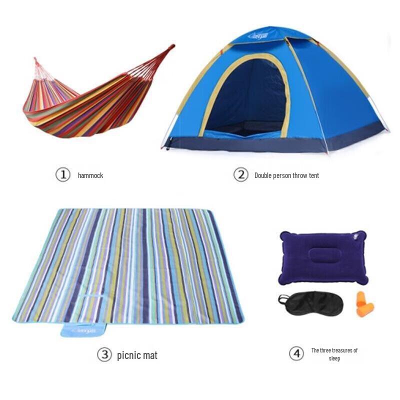 Wolf Walker Quick-Open Automatic Family Tent Set 1