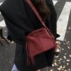 Brand Designer Suede Women's Shoulder Bag Retro Tassel Crossbody Bag Bucket Handbag KTY