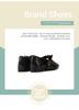 Retro Sheepskin Women's Shoes Spring Small Square Head Shallow Mouth Low Heel Flat Bottom Single Shoes Beaded Mom Commuting Mary Jane Shoes Women