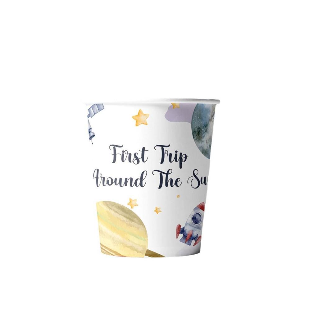Starry Sky Astronaut Party Plates & Decorations - Kids' Birthday Theme