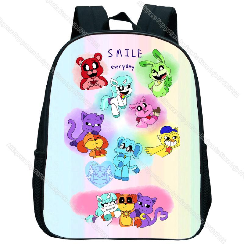 Critter Kindergarten Rucksack Catnap Dogday Kinder Schultasche Anime Trend Büchertasche Junge Mädchen Kinder Bagpack Reiserucksäcke