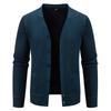Autumn Men'S Single-Breasted Cardigan Sweater Trendy Casual Loose Solid Color Knitted Sweater Top