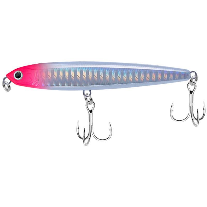 Sinking Pencil Ghost Fly Lure with Blood Groove Hooks - Hard Artificial Plastic Bait