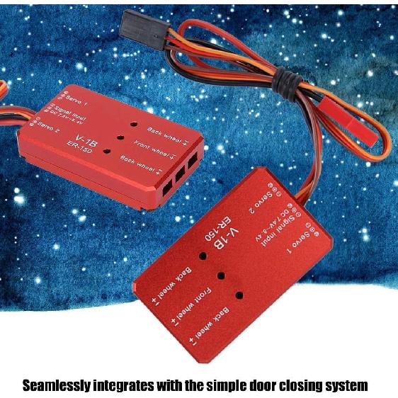 Dilwe JP Hobby ER-150 Alloy Electric Retractable System for Fixed-wing Aircraft RC Accessory(Controller (2S power supply))